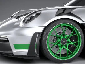 Porsche 911 GT3RS 2023 3D Model