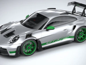 Porsche 911 GT3RS 2023 3D Model