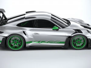 Porsche 911 GT3RS 2023 3D Model