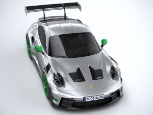 Porsche 911 GT3RS 2023 Modelo 3D