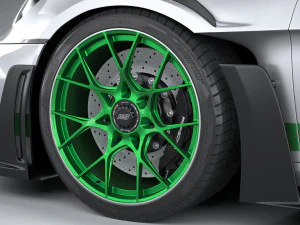 Porsche 911 GT3RS 2023 3D Model