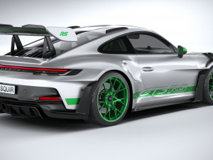 Porsche 911 GT3RS 2023 Modelo 3D