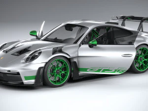Porsche 911 GT3RS 2023 3D Model