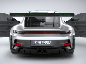 Porsche 911 GT3RS 2023 Modelo 3D
