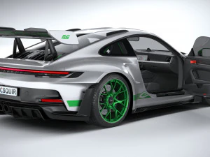 Porsche 911 GT3RS 2023 3D Model