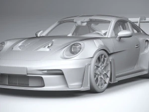Porsche 911 GT3RS 2023 3D Model