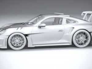 Porsche 911 GT3RS 2023 Modelo 3D