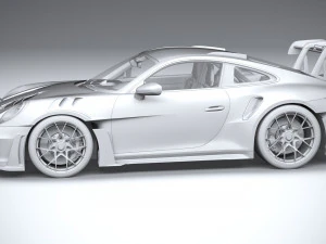 Porsche 911 GT3RS 2023 3D Model