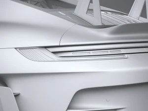 Porsche 911 GT3RS 2023 3D Model