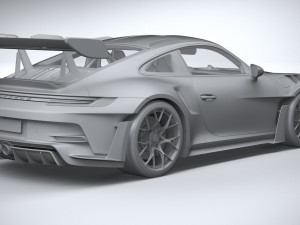 Porsche 911 GT3RS 2023 Modelo 3D