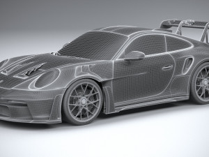 Porsche 911 GT3RS 2023 Modelo 3D