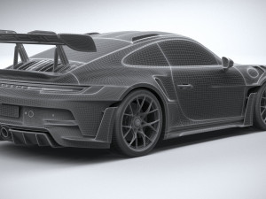 Porsche 911 GT3RS 2023 Modelo 3D