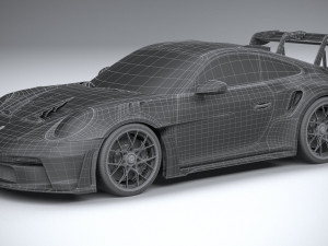Porsche 911 GT3RS 2023 Modelo 3D