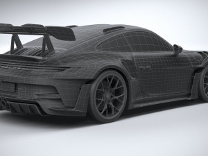Porsche 911 GT3RS 2023 Modelo 3D