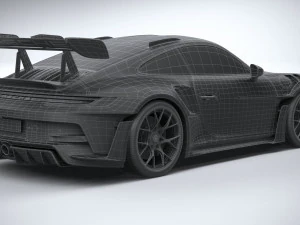 Porsche 911 GT3RS 2023 3D Model