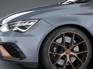 Seat Leon ST Cupra R 2019 Modelo 3D