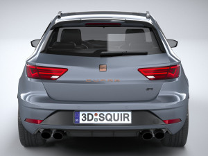 Seat Leon ST Cupra R 2019 Modelo 3D