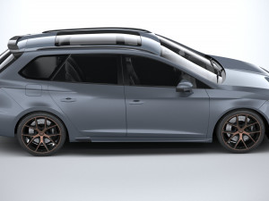 Seat Leon ST Cupra R 2019 Modelo 3D
