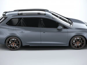 Seat Leon ST Cupra R 2019 3D Model