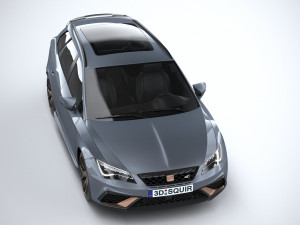Seat Leon ST Cupra R 2019 Modelo 3D
