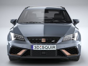 Seat Leon ST Cupra R 2019 Modelo 3D
