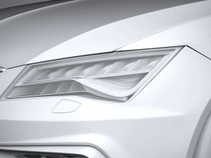 Seat Leon ST Cupra R 2019 3D Model