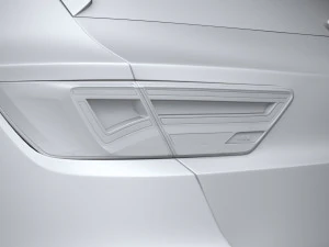 Seat Leon ST Cupra R 2019 3D Model