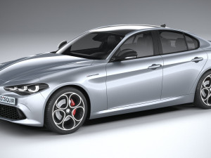 Alfa Romeo Giulia 2023 3D Model