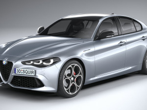 Alfa Romeo Giulia 2023 3D Model