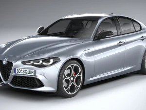 Alfa Romeo Giulia 2023 3D Model