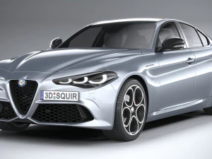 Alfa Romeo Giulia 2023 3D Model