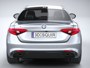 Alfa Romeo Giulia 2023 3D Model