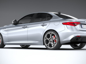 Alfa Romeo Giulia 2023 3D Model