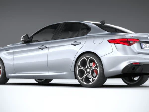 Alfa Romeo Giulia 2023 3D Model