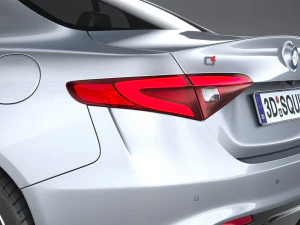 Alfa Romeo Giulia 2023 3D Model