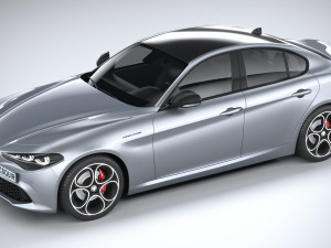 Alfa Romeo Giulia 2023 3D Model