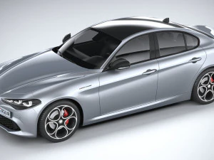 Alfa Romeo Giulia 2023 3D Model