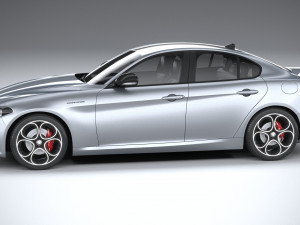 Alfa Romeo Giulia 2023 3D Model