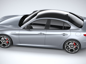 Alfa Romeo Giulia 2023 3D Model