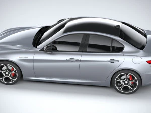 Alfa Romeo Giulia 2023 3D Model