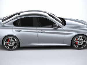Alfa Romeo Giulia 2023 3D Model
