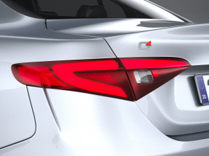 Alfa Romeo Giulia 2023 3D Model