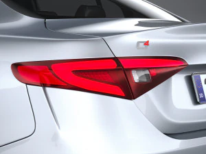 Alfa Romeo Giulia 2023 3D Model