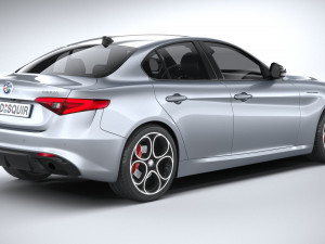 Alfa Romeo Giulia 2023 3D Model