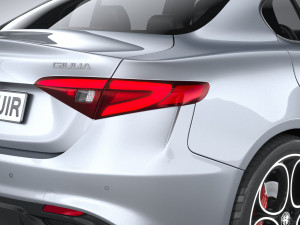 Alfa Romeo Giulia 2023 3D Model