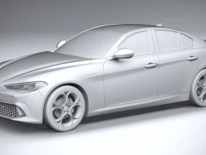 Alfa Romeo Giulia 2023 3D Model
