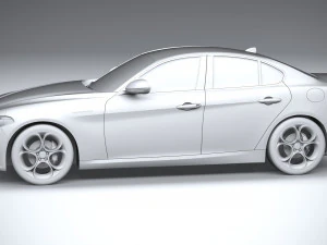 Alfa Romeo Giulia 2023 3D Model
