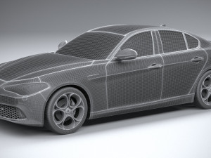 Alfa Romeo Giulia 2023 3D Model