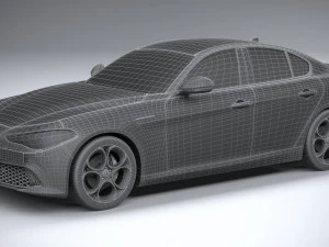 Alfa Romeo Giulia 2023 3D Model