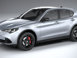 Alfa Romeo Stelvio 2023 3D Model